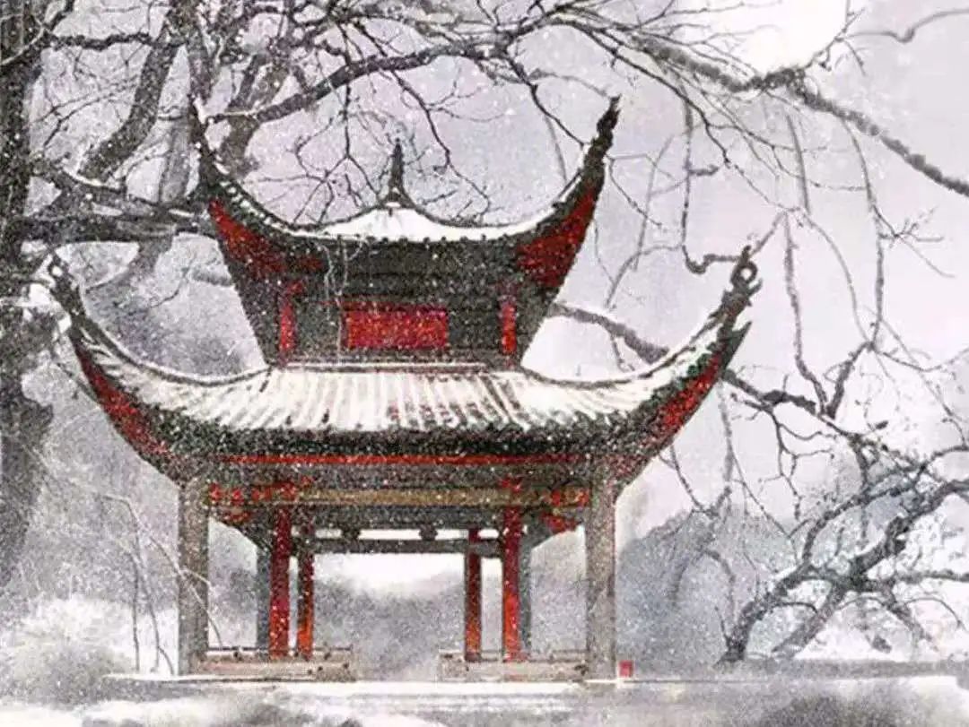 秋将过兮，初雪随冬立