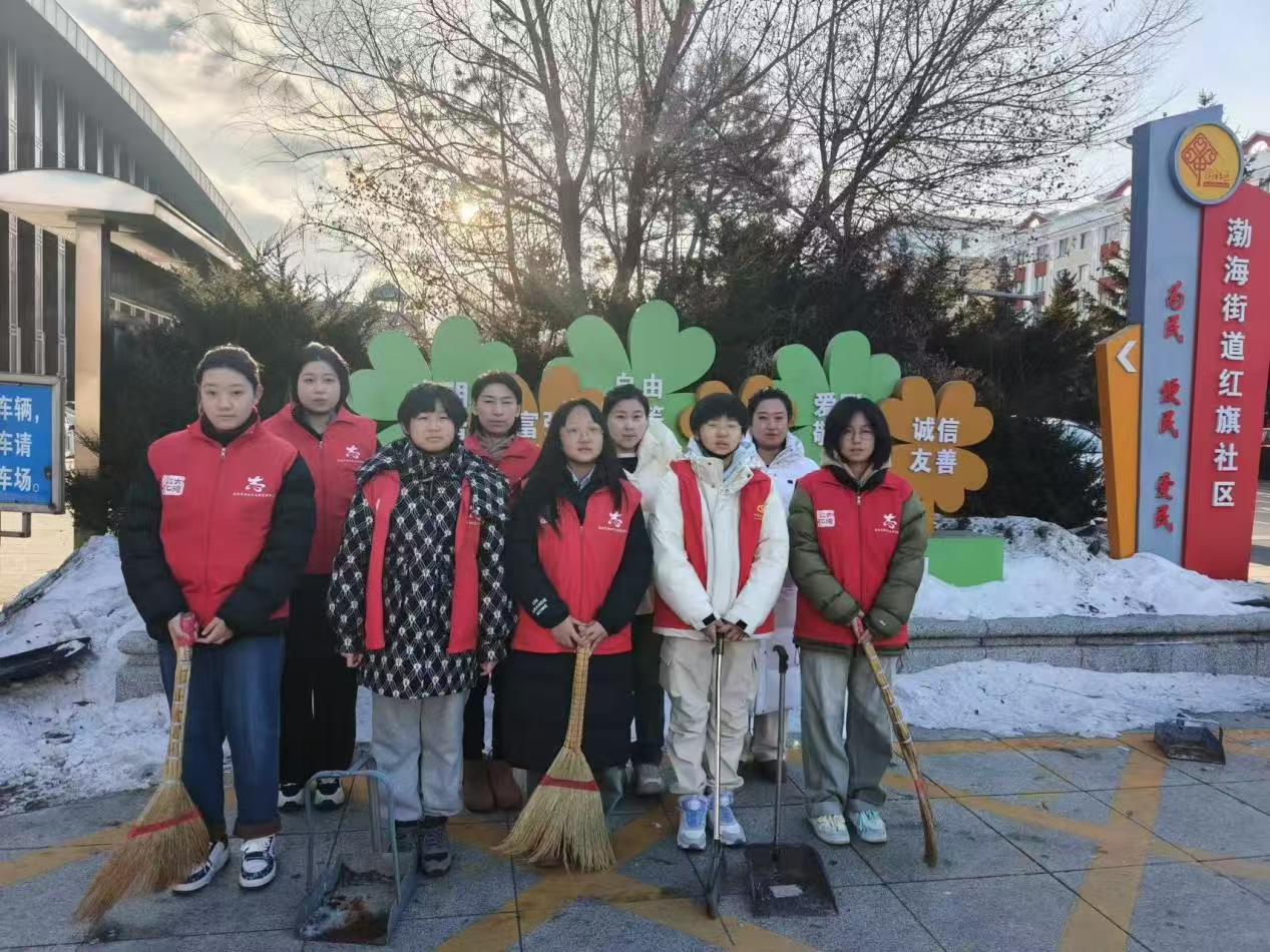 文化传媒学院：寒假志愿行，青春爱传递